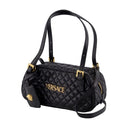 Mini Shoulder Bag Versace Leather Black