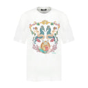 Theater Crest T Shirt Versace Cotton White