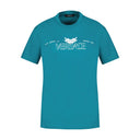 Logo T Shirt Versace Cotton Green