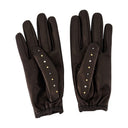 Gloves Versace Leather Black