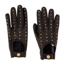Gloves Versace Leather Black