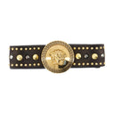 Hair Clips Versace Leather Black