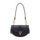 Virtus Small Shoulder Bag Versace Leather Black
