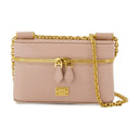 Sicile Crossbody Dolce & Gabbana Leather Neutre