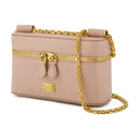Sicile Crossbody Dolce & Gabbana Leather Neutre