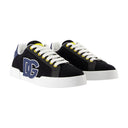 Sneakers Port Light Strobel Dolce&Gabbana Leather Black