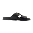 Casual Sandals Dolce & Gabbana Leather Black