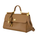بلدي محفظة صقلية Dolce & Gabbana Leather Brown