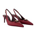 Gruppo 54 Pumps Dolce&Gabbana Lambskin Burgundy