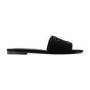 Gruppo 40 Sandals Dolce&Gabbana Leather Black