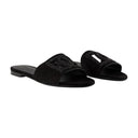 Gruppo 40 Sandals Dolce&Gabbana Leather Black