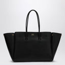 Balenciaga transporte tous les sacs de médias Bel Air en cuir noir