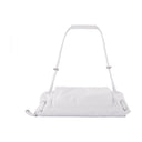 Scrunch d piccola spalla in pelle diesel bianca