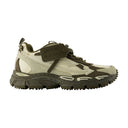 Be Right Back Sneakers Off White Leather Green