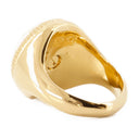 Medusa Biggie Ring Versace Metal Gold
