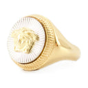 Medusa Biggie Ring Versace Metal Gold