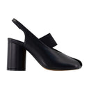 Sandals Mm6 Maison Margiela Leather Black