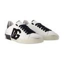 Portofino Sneakers Dolce&Gabbana Leather Black/White