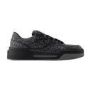 New Roma Sneakers Dolce&Gabbana Leather Black