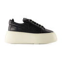 Gz94 Maxi Sneakers Giuseppe Zanotti Leather Black