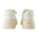 Gz94 Maxi Sneakers Giuseppe Zanotti Leather White