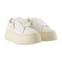 Gz94 Maxi Sneakers Giuseppe Zanotti Leather White