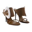 Ludhovica 105 Sandals Giuseppe Zanotti Leather Brown