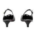 Slingbacks dolce & gabbana läder svart