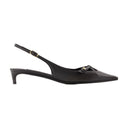 Slingbacks dolce & gabbana läder svart