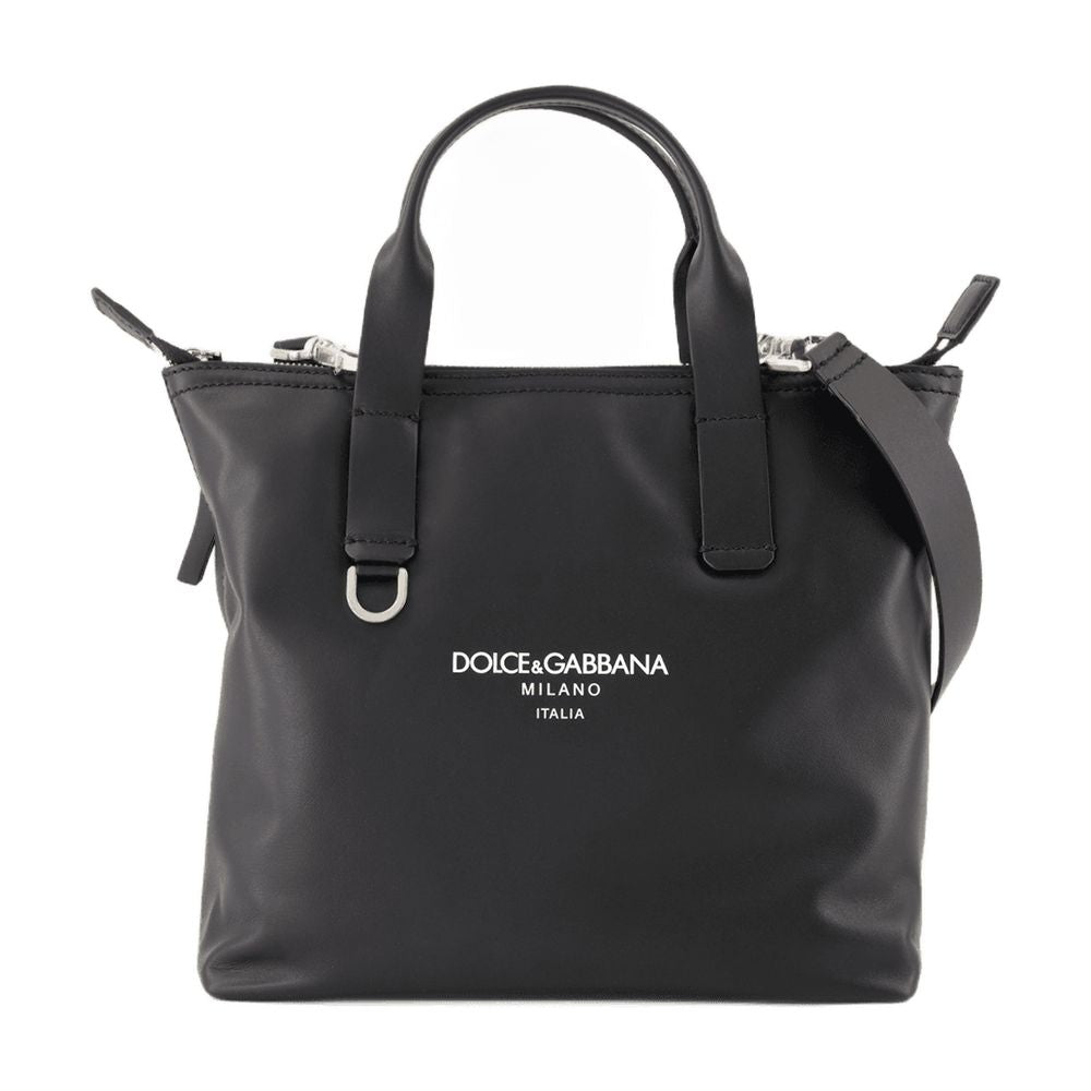 Amado Tote Bag Dolce e Gabbana Leather Black