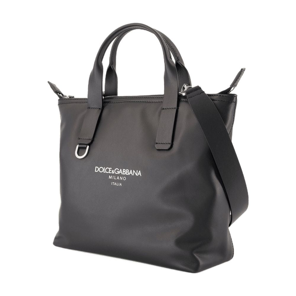 Amado Tote Bag Dolce e Gabbana Leather Black