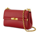 مارلين كروسودي Dolce & Gabbana Leather Red