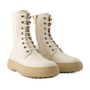 Winter Gommini Boots Tod's Leather White