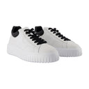 H Stripes Sneakers Hogan Leather White