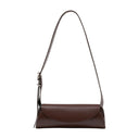 Cannolo Petit Sac Bandoulière Jil Sander Cuir Marron