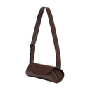 Cannolo Petit Sac Bandoulière Jil Sander Cuir Marron
