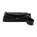 Cannolo petit sac à main Jil Sander en cuir noir