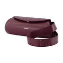 Cannolo Mini Purse Jil Sander Leather Bourgogne