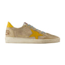 Ballstar Sneakers Golden Goose Deluxe Brand Leather Beige