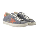 Super Star Sneakers Golden Goose Deluxe Brand Leather Blue