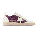 Ballstar Sneakers Golden Goose Deluxe Marke Leder lila lila