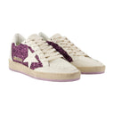 Ballstar Sneakers Golden Goose Deluxe Marke Leder lila lila