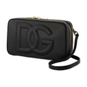 DG Logo Camera Crossbody Dolce & Gabbana sort læder