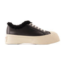 Lace Pablo Sneakers Marni Leather Black