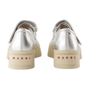 Mary Jane Sneakers Marni Leather Silver