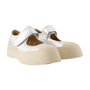 Mary Jane Sneakers Marni Leather Silver