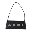 Museo Shoulder Bag Marni Leather Black