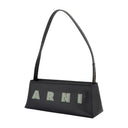 Museo Shoulder Bag Marni Leather Black