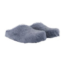 Fussbett Sabot Sandals Marni Leather Blue