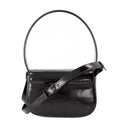 1DR -Umhängetasche Dieselleder schwarz